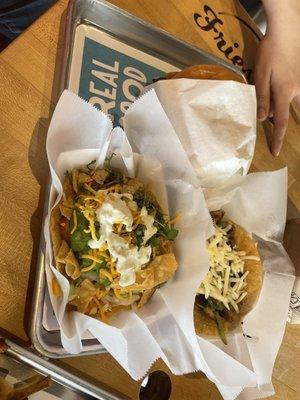 These tacos were so filling.