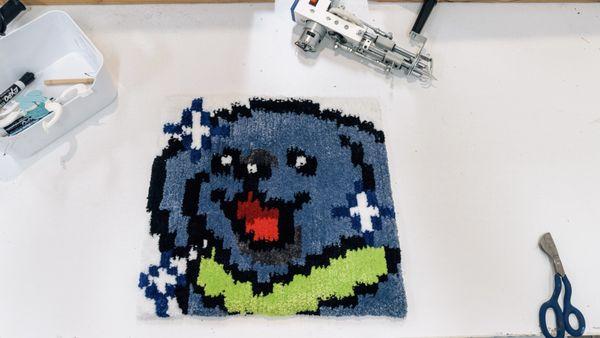 Custom rug and tufting tools.