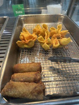 Crab Rangoons & Spring Rolls