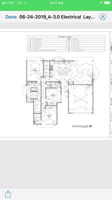 Plans of our latest project