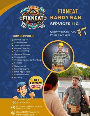 Fixneat Handyman Services