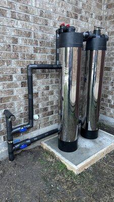 Our Whole House Filtration Plant