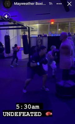 Me working out