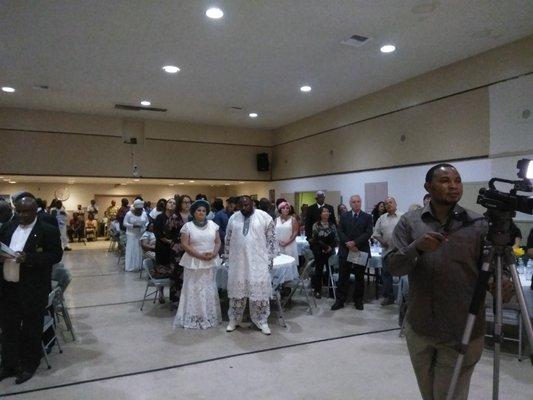 Pastor John Ministering