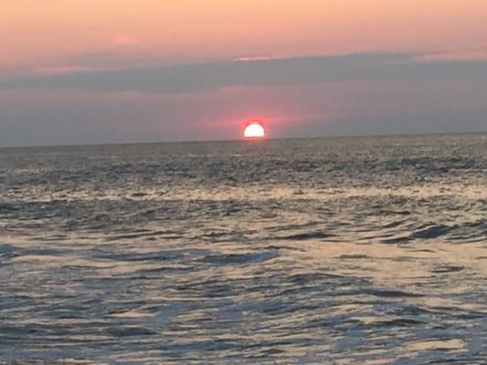 Right on time sun...