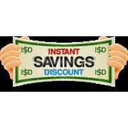Instant Savings Discount