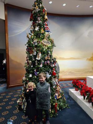 Mormon Temple Visitor Center - and the Festival of Lights