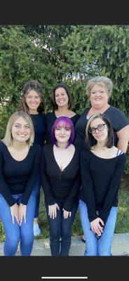 Stylists group photo  Circa 2021
