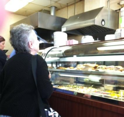 Eager customers ordering up a storm!!