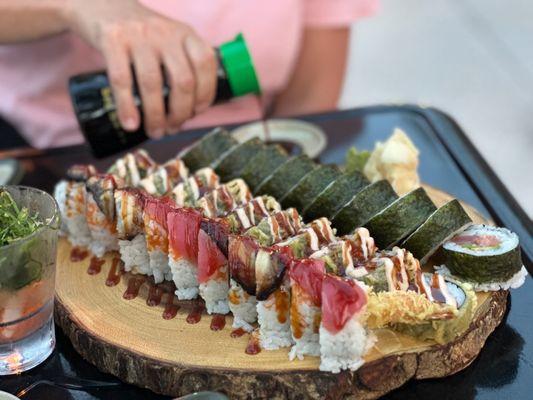 Rolls from front to back are: Soulmate, Phat Boy, and Lucky 13