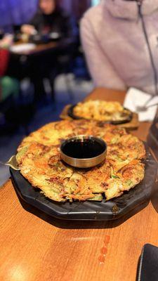 Seafood pancake