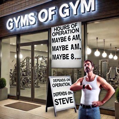 La Fitness - hours undetermined