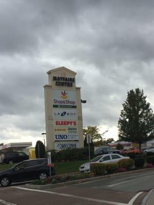 Mayfair Centre of Attleborough -- 227-251 Washington Street / Route 1, South Attleborough Sign