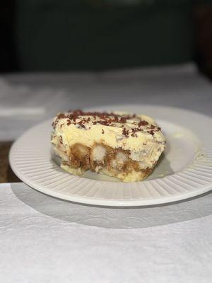 Homemade tiramisu