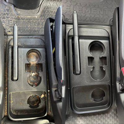 What you can expect with our crack and crevice full interior details