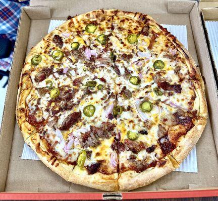 BBQ Brisket Pizza
