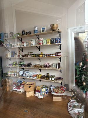 View inside from the window