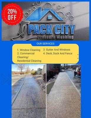 Pack City Pressure Washing