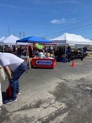 Great spread at Farmers Market!!!