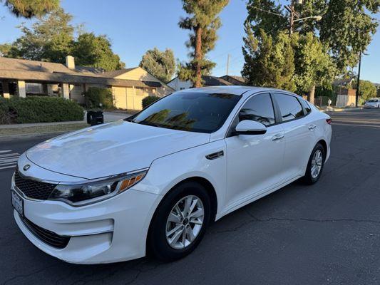 My car after visiting the shop