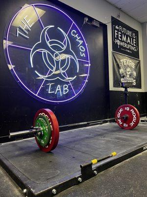 Deadlift platform
