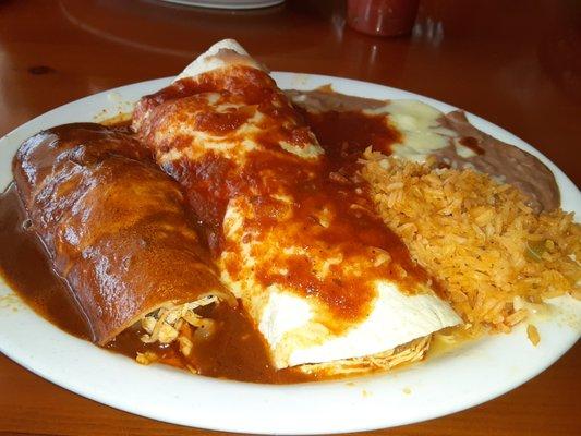 Chicken enchiladas