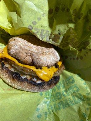 This was burnt so bad that I threw it away.