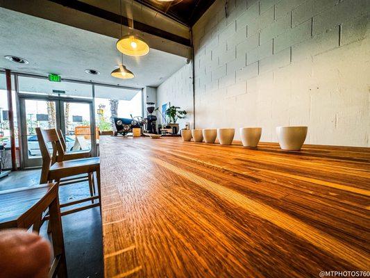 Some seating at this bar area.