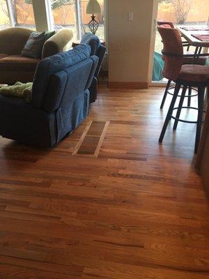 A wall was here previously, Love the new cold air return