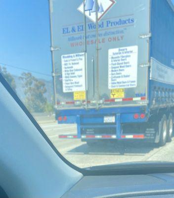 Terrible truck driver.