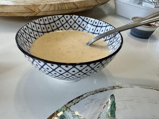 Lobster Bisque - THE best!!! With nice bits of lobster in this creamy, so delicious soup!