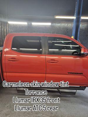 Llumar IRX 35 front
Llumar ATC 5 rear