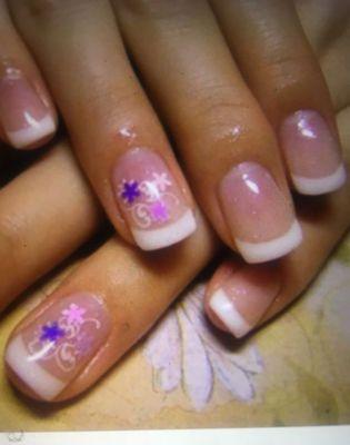 French Gel Manicure
