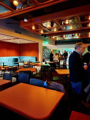 Seating area in lobby