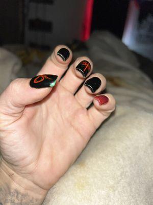 2 day old nails.....