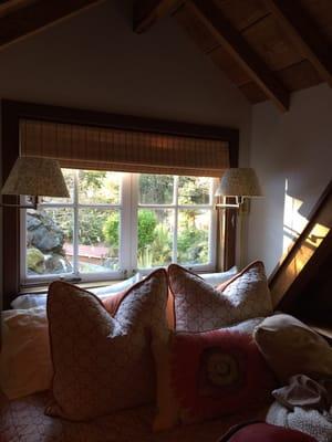 View from an upstairs bedroom