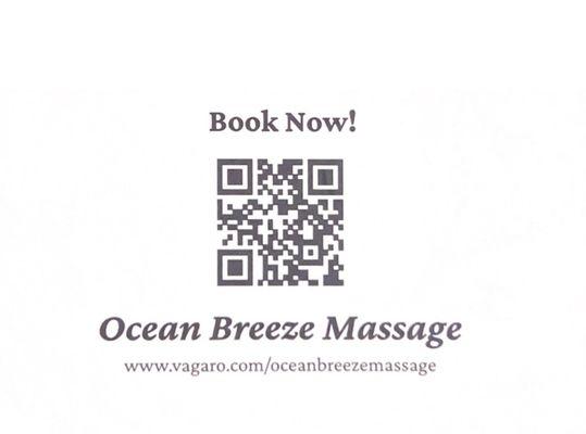 Online Booking Web address and QR Code