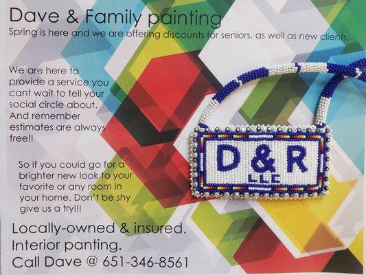 Dave & Family Painting
