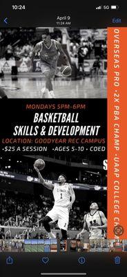 Julian Sargent’s basketball skills & development