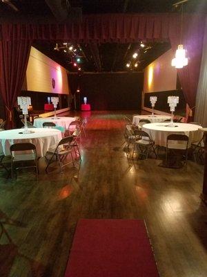 Elegant, sophisticated venue for dance events, and other special occasions
