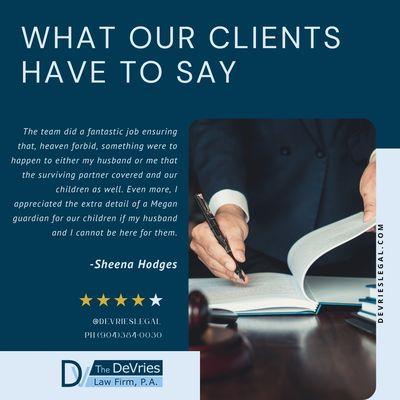 The Devries Law Firm, P.A.