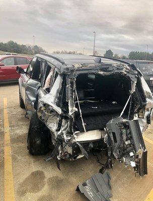 Vehicle involved in accident represented by Foster and Sear