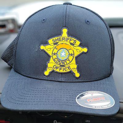 After - Hat patch on hat