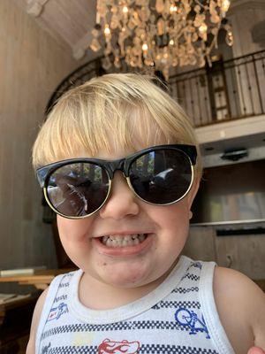 Get the kids UV protection sunglasses as soon as possible