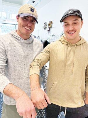 Yes! Come in and get your tailored bracelet to celebrate your brotherhood