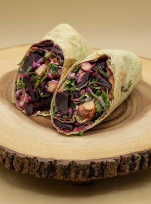 Beet Vegan Wrap