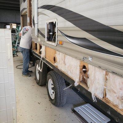 Brazoria Collision RV