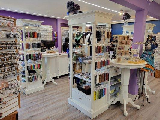 Store interior. Lots to see everywhere, even down the hall!