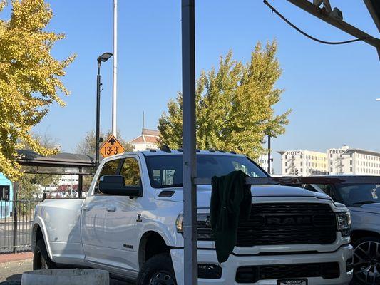 Time for a scrub, it may not look it, but the truck is filthy