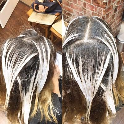 Painting hair is what I love to do!